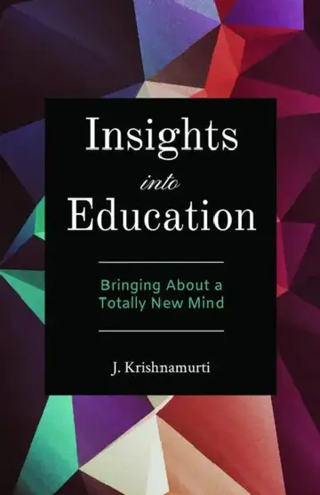 Cover of Insights Into Education