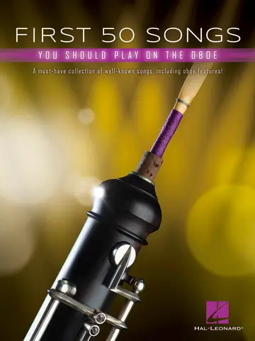 Cover of First 50 Songs You Should Play on Oboe