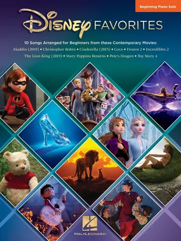 Cover of Disney Favorites - Beginning Piano Solos