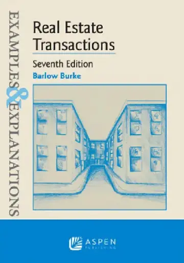 Cover of Examples & Explanations for Real Estate Transactions