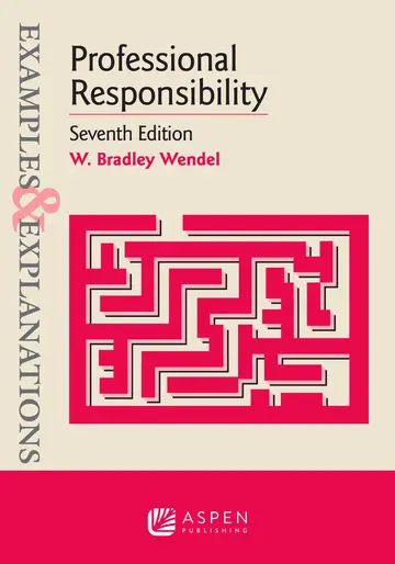 Cover of Examples & Explanations for Professional Responsibility