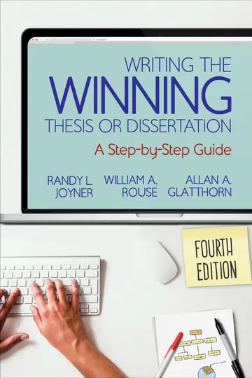 Cover of Writing the Winning Thesis or Dissertation