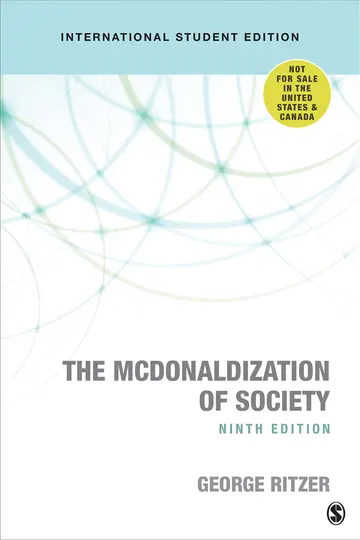 Cover of The McDonaldization of Society - International Student Edition