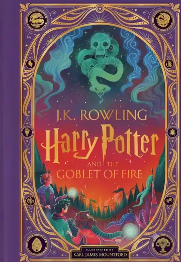Cover of Harry Potter and the Goblet of Fire (Harry Potter Book 4) (Interactive Illustrated Edition)