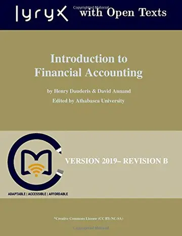 Cover of Introduction to Financial Accounting