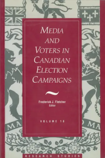 Cover of Media and Voters in Canadian Election Campaigns (18)