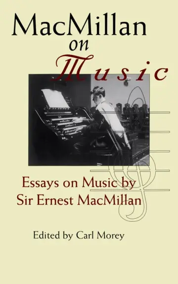 Cover of Macmillan on Music