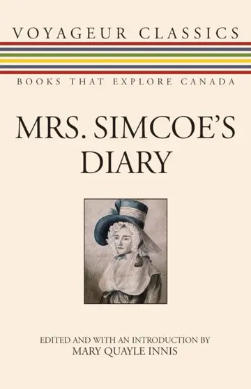 Cover of Mrs. Simcoe's Diary