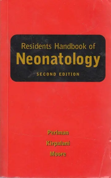 Cover of Residents Handbook of Neonatology, 2E