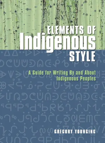 Cover of Elements of Indigenous Style
