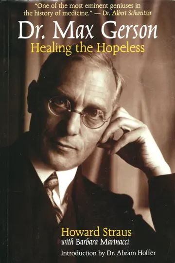 Cover of Dr. Max Gerson
