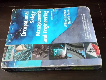 Cover of Occupational Safety Management and Engineering