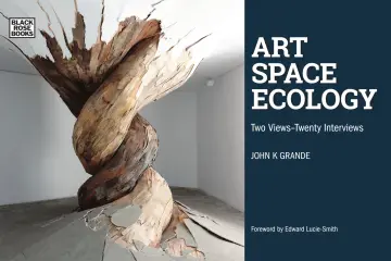 Cover of Art, Space, Ecology – Two Views–Twenty Interviews