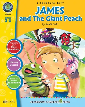 Cover of James and the Giant Peach
