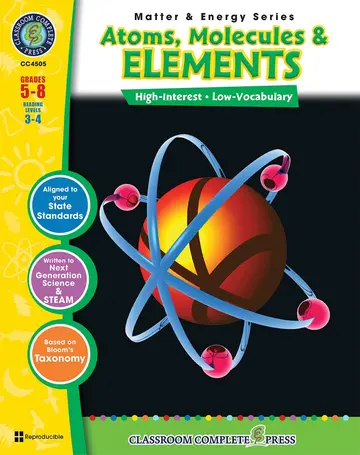 Cover of Atoms, Molecules & Elements