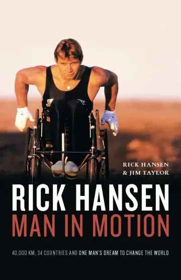 Cover of Rick Hansen Man in Motion