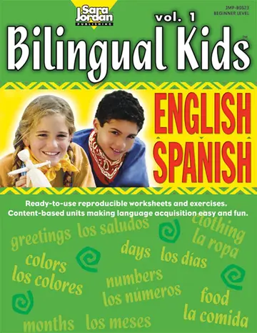 Cover of Bilingual Kids, English-Spanish, Volume 1 -- Resource Book