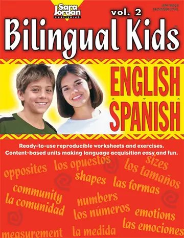 Cover of Bilingual Kids, English-Spanish, Volume 2 -- Resource Book