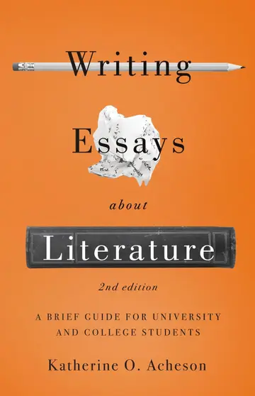 Cover of Writing Essays About Literature
