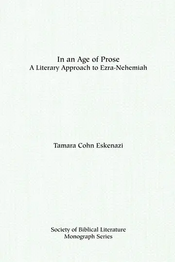 Cover of In an Age of Prose