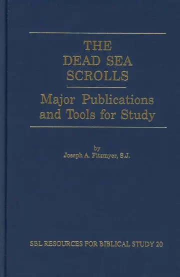 Cover of The Dead Sea Scrolls