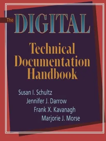 Cover of The Digital Technical Documentation Handbook
