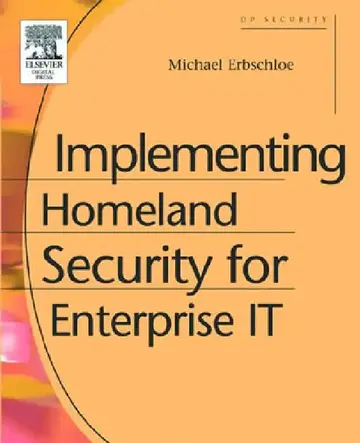 Cover of Implementing Homeland Security for Enterprise It
