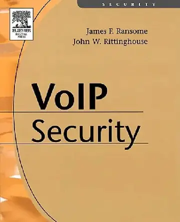 Cover of Voice Over Internet Protocol (Voip) Security