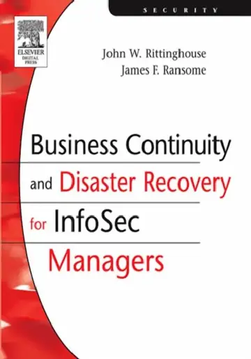 Cover of Business Continuity and Disaster Recovery for InfoSec Managers