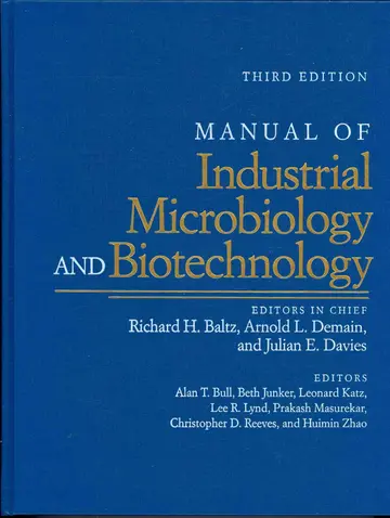 Cover of Manual of Industrial Microbiology and Biotechnology