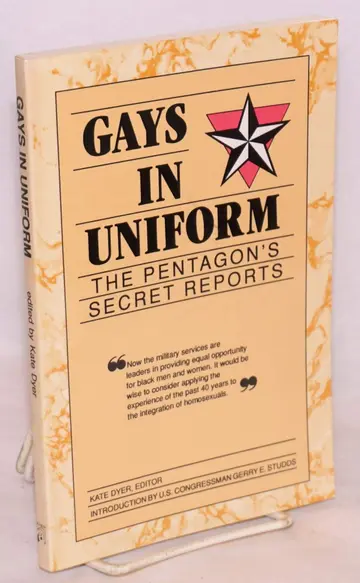 Cover of Gays in Uniform