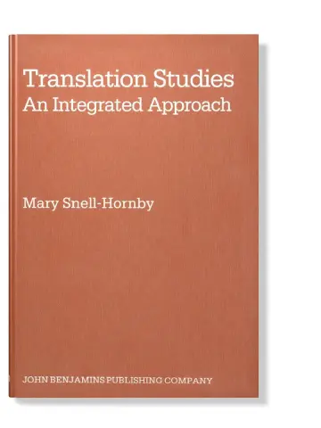 Cover of Translation Studies