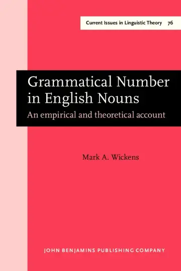 Cover of Grammatical Number in English Nouns