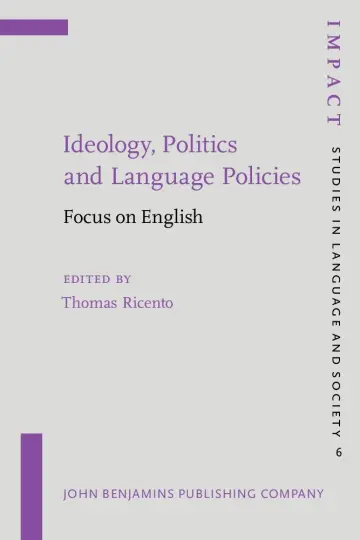 Cover of Ideology, Politics, and Language Policies