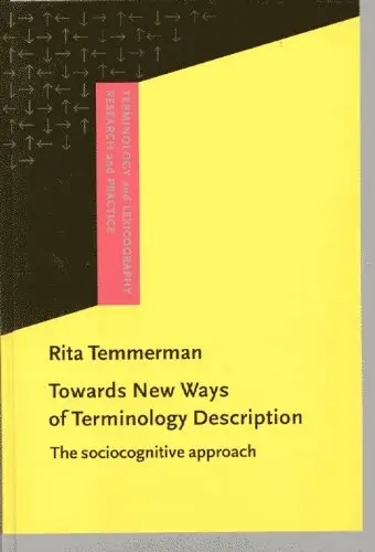 Cover of Towards New Ways of Terminology Description