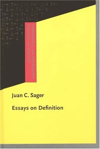 Cover of Essays on Definition