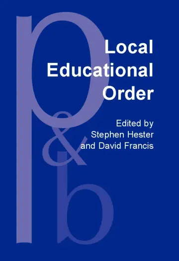 Cover of Local Education Order
