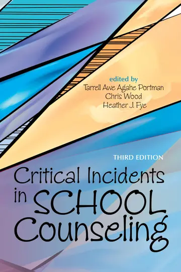 Cover of Critical Incidents in School Counseling