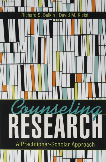 Cover of Counseling Research