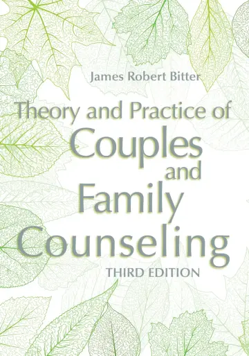 Cover of Theory and Practice of Couples and Family Counseling