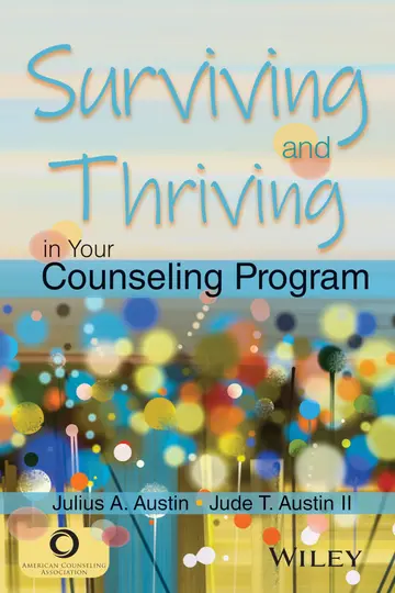Cover of Surviving and Thriving in Your Counseling Program