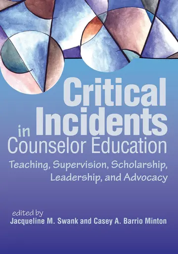Cover of Critical Incidents in Counselor Education