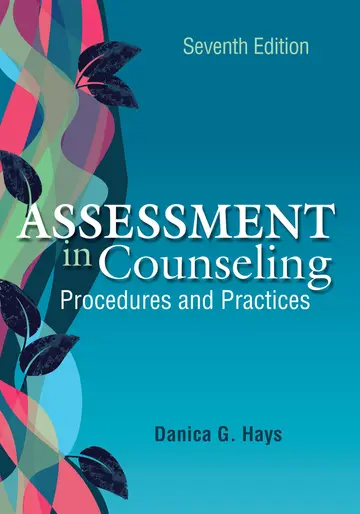 Cover of Assessment in Counseling
