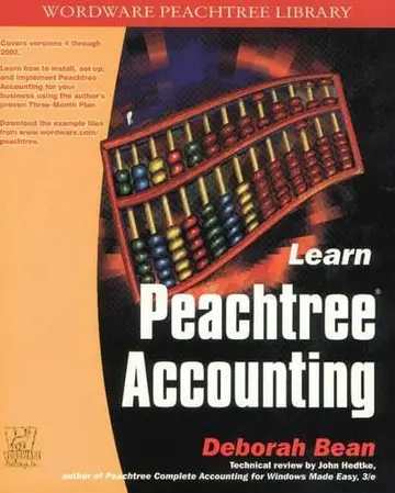 Cover of Learn Peach Tree Accounting