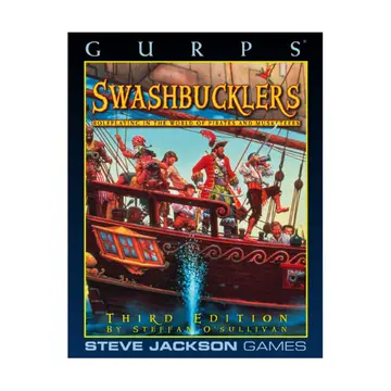 Cover of Gurps Swashbucklers
