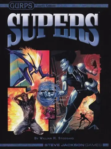 Cover of Gurps - Supers