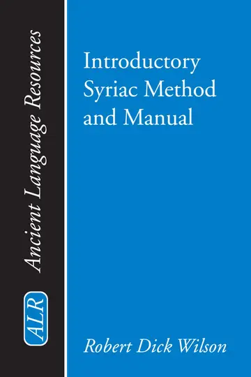 Cover of Introductory Syriac Method and Manual