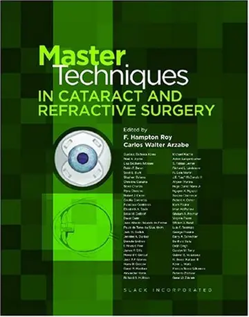 Cover of Master Techniques in Cataract and Refractive Surgery