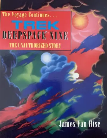 Cover of Unauthorised Behind the Scenes Story of Deep Space Nine
