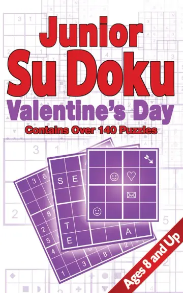 Cover of Junior Su Doku Valentine's Day